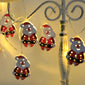 Christmas LED Light String Santa Claus Elk Snowman Xmas Ornament String Light Christmas Decorations New Year Navidad Gift，Colorful and unique