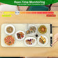 Silicone Food Warming Mat With 9 Temperature Levels 6Hrs Timer Child Lock Auto Shut Off Roll-Up Electric Warming Tray For Party Buffet Gathering Daily Use 8S Fast And Even Heating