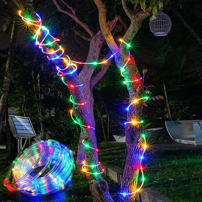 LED Tube Outdoor Waterproof Decorative String Solar Light Strip