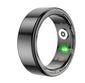 Smart multifunctional stylish ring, gesture-controlled camera for photos, monitors sleep, heart rate, and blood oxygen health
