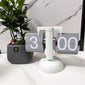 Retro Mechanical Solid Wood Automatic Flip Clock，Make every moment more tasteful