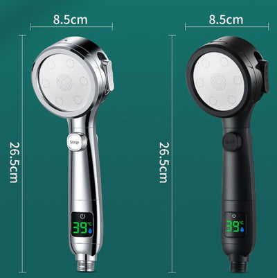 Smart Shower with Real-Time Temperature Display