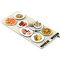 Silicone Food Warming Mat With 9 Temperature Levels 6Hrs Timer Child Lock Auto Shut Off Roll-Up Electric Warming Tray For Party Buffet Gathering Daily Use 8S Fast And Even Heating
